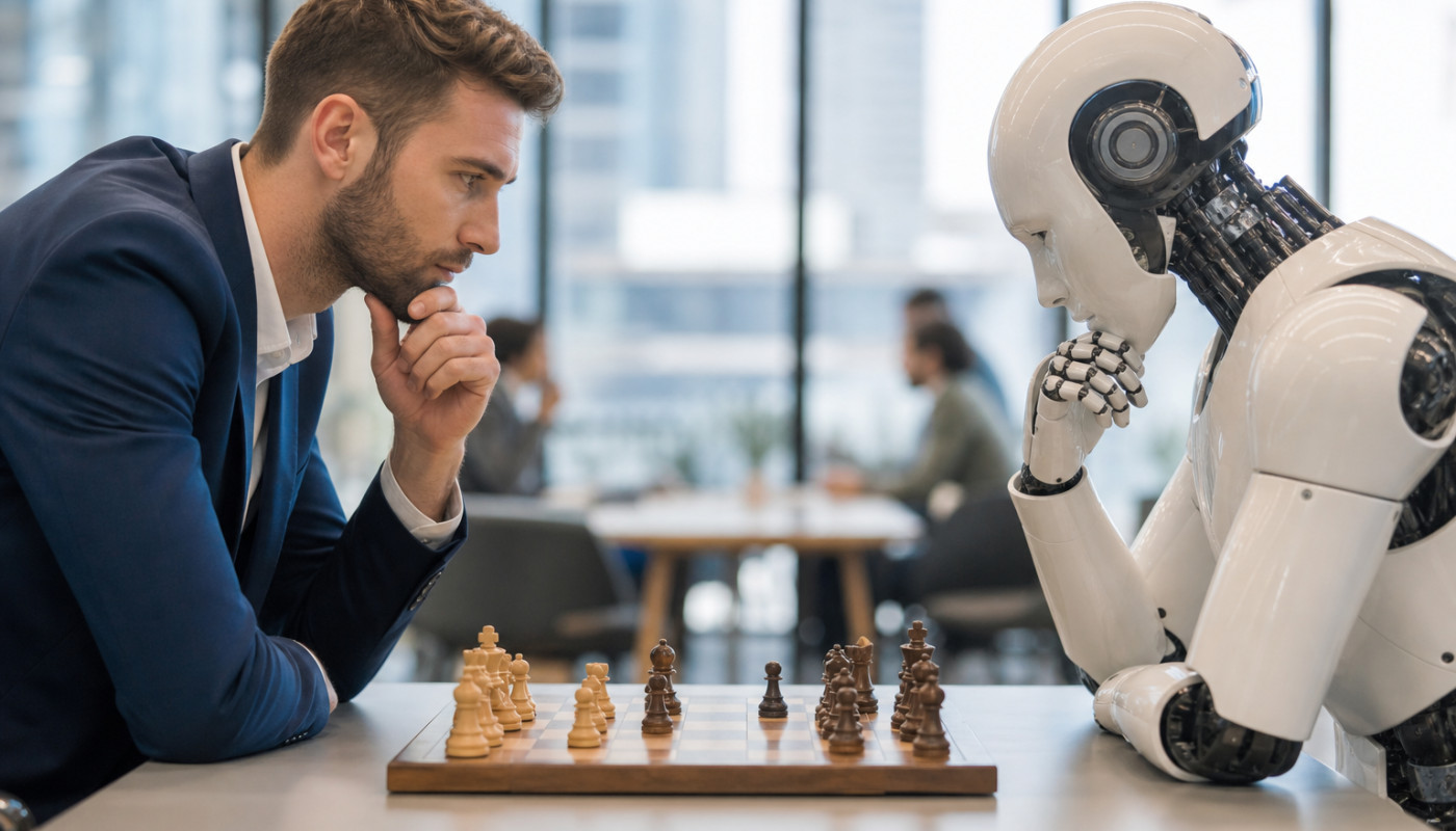 Intelligence humaine vs artificielle : qui gagne la course pour être visible sur Google et ChatGPT ?